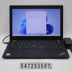 Lenovo ThinkPad X280 Core i5 8250U 1.6GHz/8GB/256GB(SSD)/12.5W/FHD(1920x1080)/Win11 【547253507】