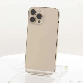 〔中古品〕 iPhone13 Pro Max 512GB ゴールド MLJV3J／A SIMフリー【348】