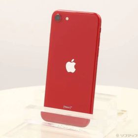 〔中古品〕 iPhone SE 第2世代 128GB プロダクトレッド MXD22J／A SIMフリー【262】