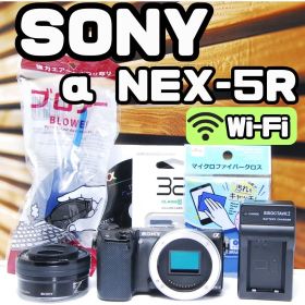 【動作確認済み】SONY NEX-5R ミラーレス一眼カメラ Wi-Fi ソニー