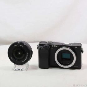 〔中古品〕 α6000 パワーズームレンズキット ブラック ILCE-6000L【269】