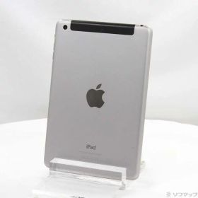 【中古】Apple(アップル) iPad mini 3 128GB スペースグレイ MGJ22J／A au 【297-ud】