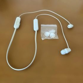 中古 SONY ワイヤレスイヤホン WI C200 ホワイト イヤーピース付き