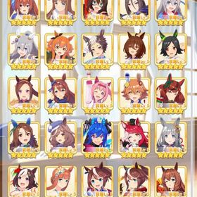 ウマ娘144体所持 サポカ完凸多数所持 | ウマ娘のアカウントデータ、RMTの販売・買取一覧