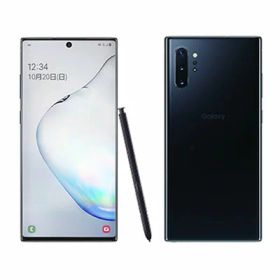 【SIMロック解除済】au Galaxy Note10+ (Plus) SCV45 Aura Black SAMSUNG 当社3ヶ月間保証 中古 イオシス