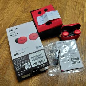 SONY WF-H800 ワイヤレスイヤホン レッド