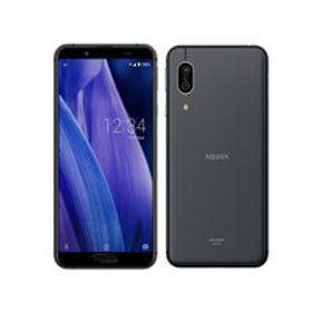 Bランク AQUOS sense3 SH-02M ブラック docomo版SIMフリー