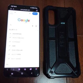Samsung Galaxy S20 5G ahamo 本体 UAGケース つき