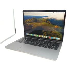 【中古】Apple MacBook Air 13インチ Corei5:1.6GHz 128GB Touch ID搭載モデル スペースグレイ MVFH2J/A (Mid 2019)【高崎モントレー】保証期間1ヶ月【ランクA】