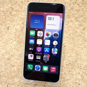 □人気【中古】国内版 SIMフリー iPhone SE 第3世代 64GB スターライト MMYD3J/A SIMフリー 本体 一括購入(QZ154-8)