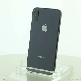 〔中古品〕 iPhoneX 64GB スペースグレイ NQAX2J／A SIMフリー【276】