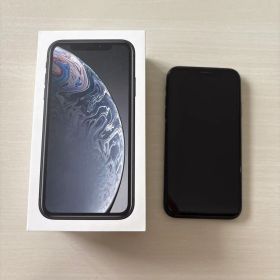 Apple iPhone XR ブラック 本体 箱付き