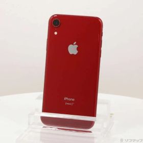 〔中古品〕 iPhoneXR 64GB プロダクトレッド MT062J／A SIMフリー【348】
