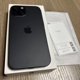 画面新品 BT86% Apple iPhone 15 128GB ミッドナイト