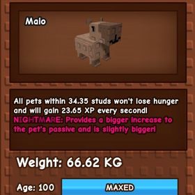 【庭を成長させる】デカペnightmare capybara値下げ交渉⭕️即購入⭕️ | ロブロックス(ROBLOX)のアカウントデータ、RMTの販売・買取一覧