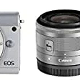 【中古】(非常に良い)Canon ミラーレス一眼カメラ EOS M100 ダブルレンズキット ホワイト EOSM100WH-WLK
