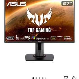 ASUS ゲーミングモニター TUF Gaming VG279QM 27インチ