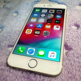 【バッテリー100%】Apple iPhone 6 ゴールド 64GB