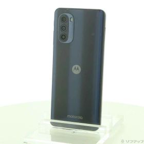 【中古】Motorola(モトローラ) moto g52j 5G II 128GB インクブラック PATM0004JP SIMフリー 【258-ud】