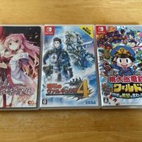 Switchソフト ニンテンドースイッチ 桃太郎電鉄ワールド 千の刃濤、桃花染の皇姫 戦場のヴァルキュリア4 3本セット