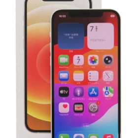 【Apple】アップル『iPhone 12 / 6.1inch / A14 Bionic / 64GB / SIMロック解除済 au / ホワイト』MGHP3J/A 2020年10月発売 スマートフォン 1週間保証【中古】