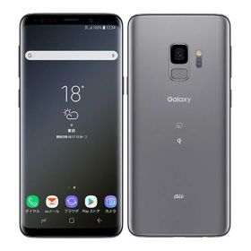 【中古】【安心保証】 Galaxy S9 SCV38[64GB] au チタニウムグレー