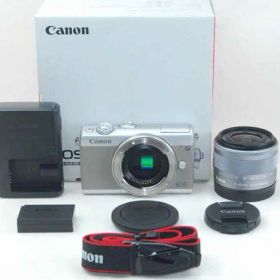 Canon EOS M100 シルバー 15-45mmレンズ付き