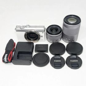 キヤノン EOS M100 ダブルズームキット ミラーレス カメラ 中古