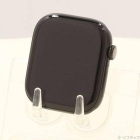 〔中古〕Apple(アップル) 〔展示品〕 Apple Watch Series 10 GPS 46mm ジェットブラックアルミニウムケース バンド無し〔262-ud〕