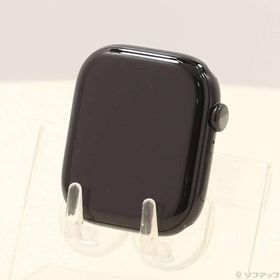 〔中古〕Apple(アップル) 〔展示品〕 Apple Watch Series 10 GPS 46mm ジェットブラックアルミニウムケース バンド無し〔262-ud〕
