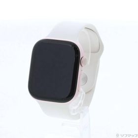 〔中古〕Apple(アップル) 〔展示品〕 Apple Watch Series 10 GPS 46mm ローズゴールドアルミニウムケース ライトブラッシュスポーツバンド〔269-ud〕