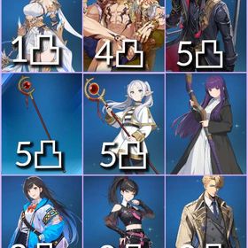 石14万3680個【未進行 フリーレンコラボ フリーレン5凸 フェルン+画像のキャラ所持】 | 俺アラ(俺だけレベルアップな件：ARISE)のアカウントデータ、RMTの販売・買取一覧