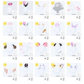 頭部アクセ S バラ売り | ポケコロツイン(ポケツイ)のアカウントデータ、RMTの販売・買取一覧