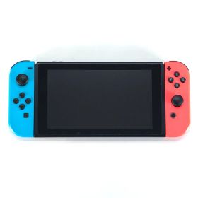 □任天堂 ゲーム機本体 Nintendo Switch 本体 【Joy-Con (L) ネオンブルー/ (R) ネオンレッド】 本体のみ ジャンク品