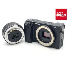 【中古】 【並品】 ソニー α6400 パワーズームレンズキット ブラック [ILCE-6400L B]