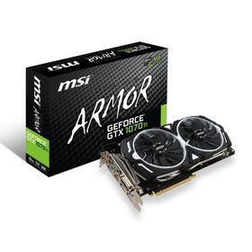 MSI GeForce GTX 1070 Ti ARMOR 8G グラフィックスボード VD6491