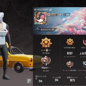 日本版 サブアカなどにどうぞ | PUBG MOBILEのアカウントデータ、RMTの販売・買取一覧