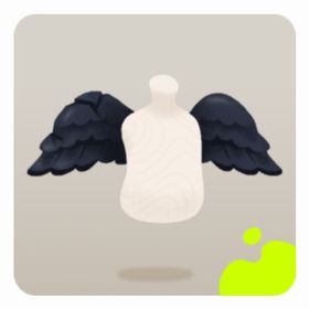 黒いキューピッド像の羽 | リヴリーアイランドのアイテム、RMTの販売・買取一覧