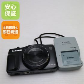 キヤノン(Canon)の超美品 PowerShot SX700 HS ブラック M222(コンパクトデジタルカメラ)