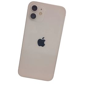iPhone12 ホワイト 65GB ネットワーク制限〇 docomo系 画面傷有り バッテリー87% シムロック無し A2402【中古】JA-25203