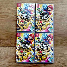 【新品未開封】スーパー マリオパーティ ジャンボリー Switch 4本セット(家庭用ゲームソフト)