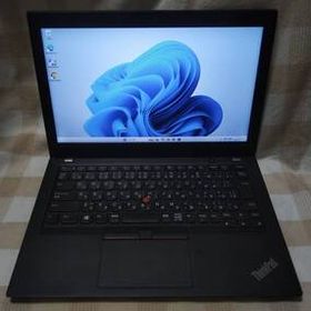 Lenovo ThinkPad X280 20KE-S88T00 第8世代CoreI3 メモリ8GB SSD256GB WINDOWS11 外装・キーボードとてもきれいです 使用4000時間台