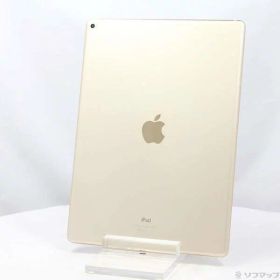 【中古】Apple(アップル) iPad Pro 12.9インチ 第1世代 128GB ゴールド ML0R2J／A Wi-Fi 【352-ud】