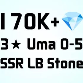 170K-180K+ 虹のダイヤ |20-40 SSR | ★ 3 A 0-5