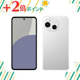 「+2倍ポイント・新品」AQUOS sense9 SH-M29 128GB SIMフリー [ホワイト]4550556144315