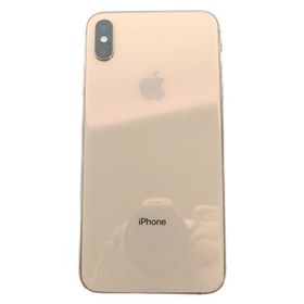 アップル Apple iPhoneXS Max MT6T2J/A スマートフォン 携帯電話 本体 64GB 6.5インチ 初期化・動作確認済 ピンクゴールド色 ■GY99
