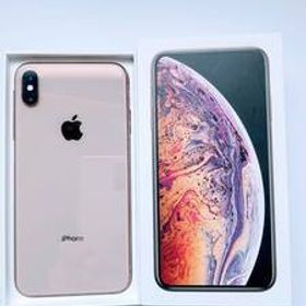送料無料iPhone XS Max 64GB ゴールド simフリー匿名配送アイフォン10S max