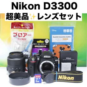 ✨美品✨Nikon D3300 一眼レフ 標準レンズキット 初心者おすすめ
