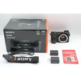 極上品◆SONY ソニー α6300 ILCE-6300 ボディ（A37703）(ミラーレス一眼)