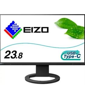 【EIZO】 23.8型カラー液晶モニター EV2480-ZBK